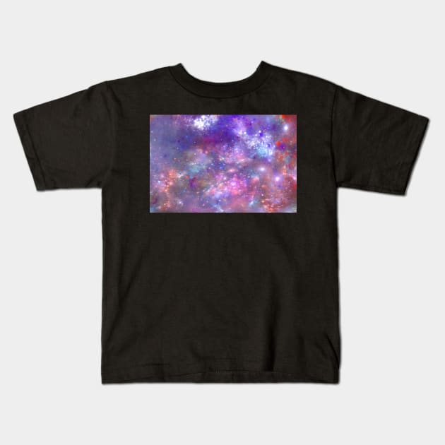 Purple sky Kids T-Shirt by krinichnaya